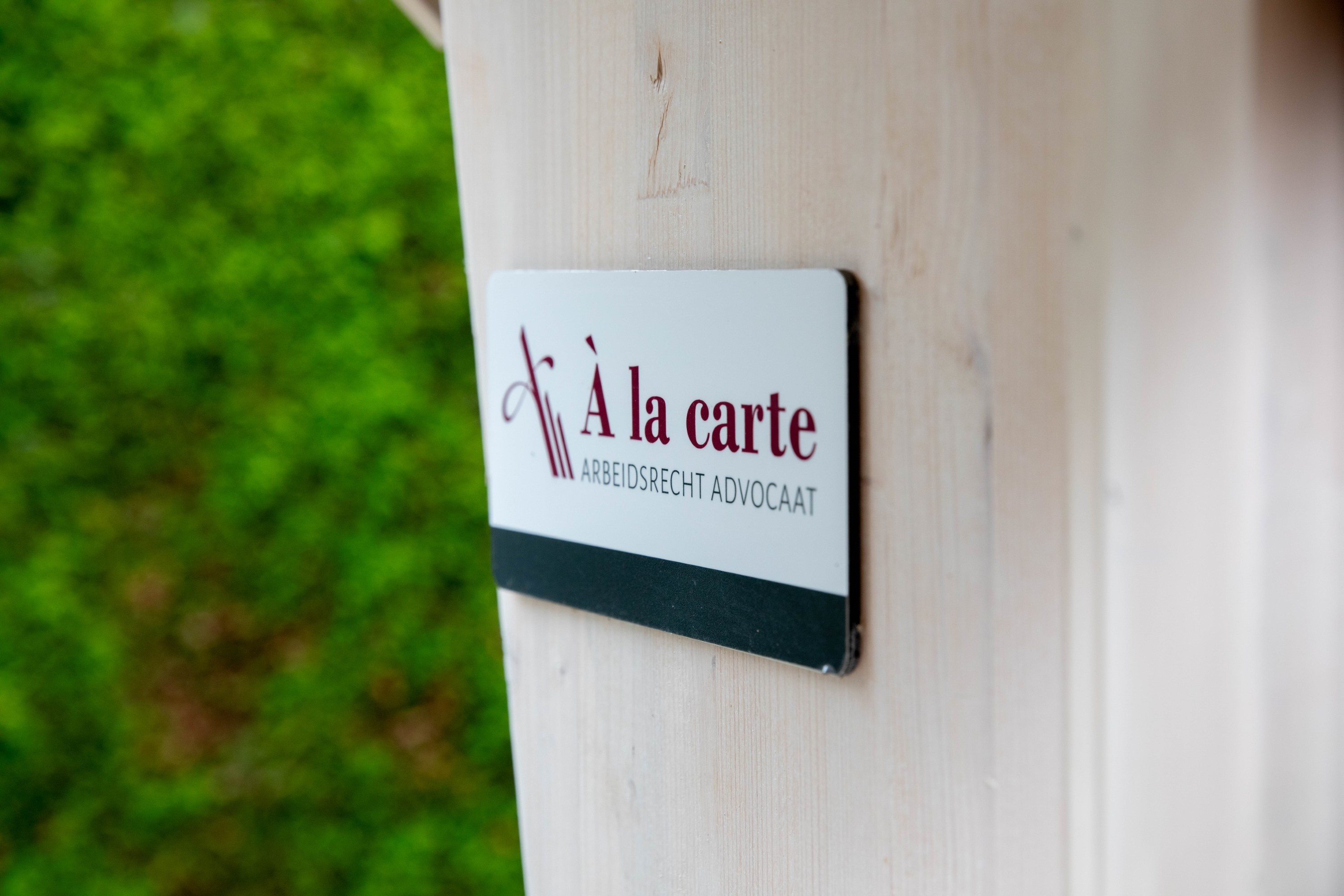 De kaart van À la carte Arbeidsrecht